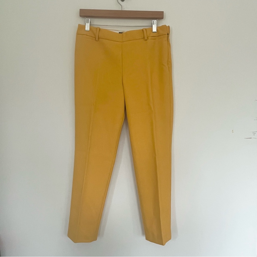 Talbots Petites Chatham Mustard Yellow Pants Trousers 6P Career Workwear Events